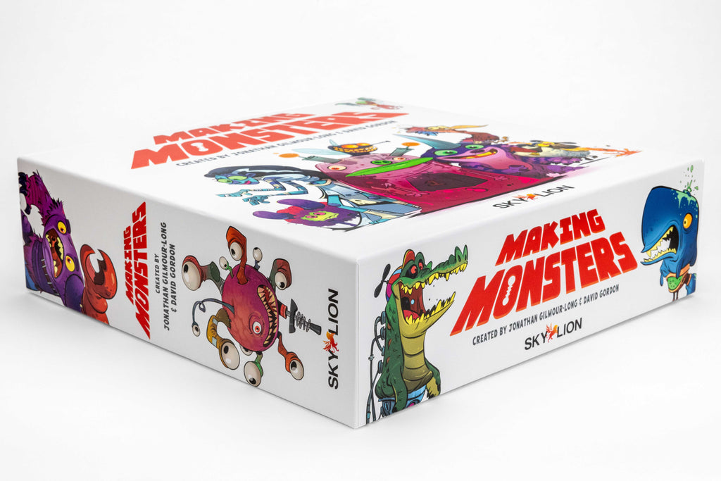 Making Monsters Base + 4 Premium Illustrated Stitched Player Mats (Free Shipping)